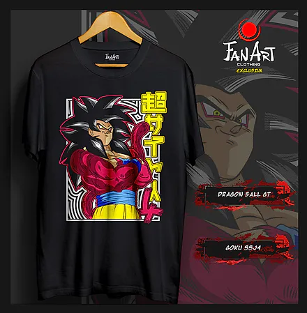 Polera Goku · Super Saiyan 4 — Dragon Ball