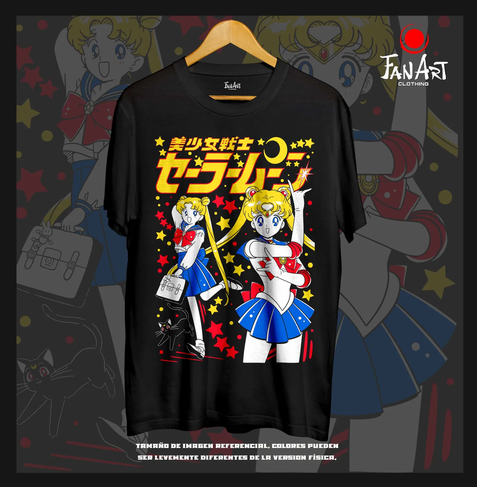 Polera Usagi Tsukino y Sailor Moon — Sailor Moon