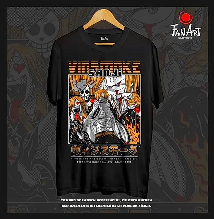 Polera Sanji — One Piece