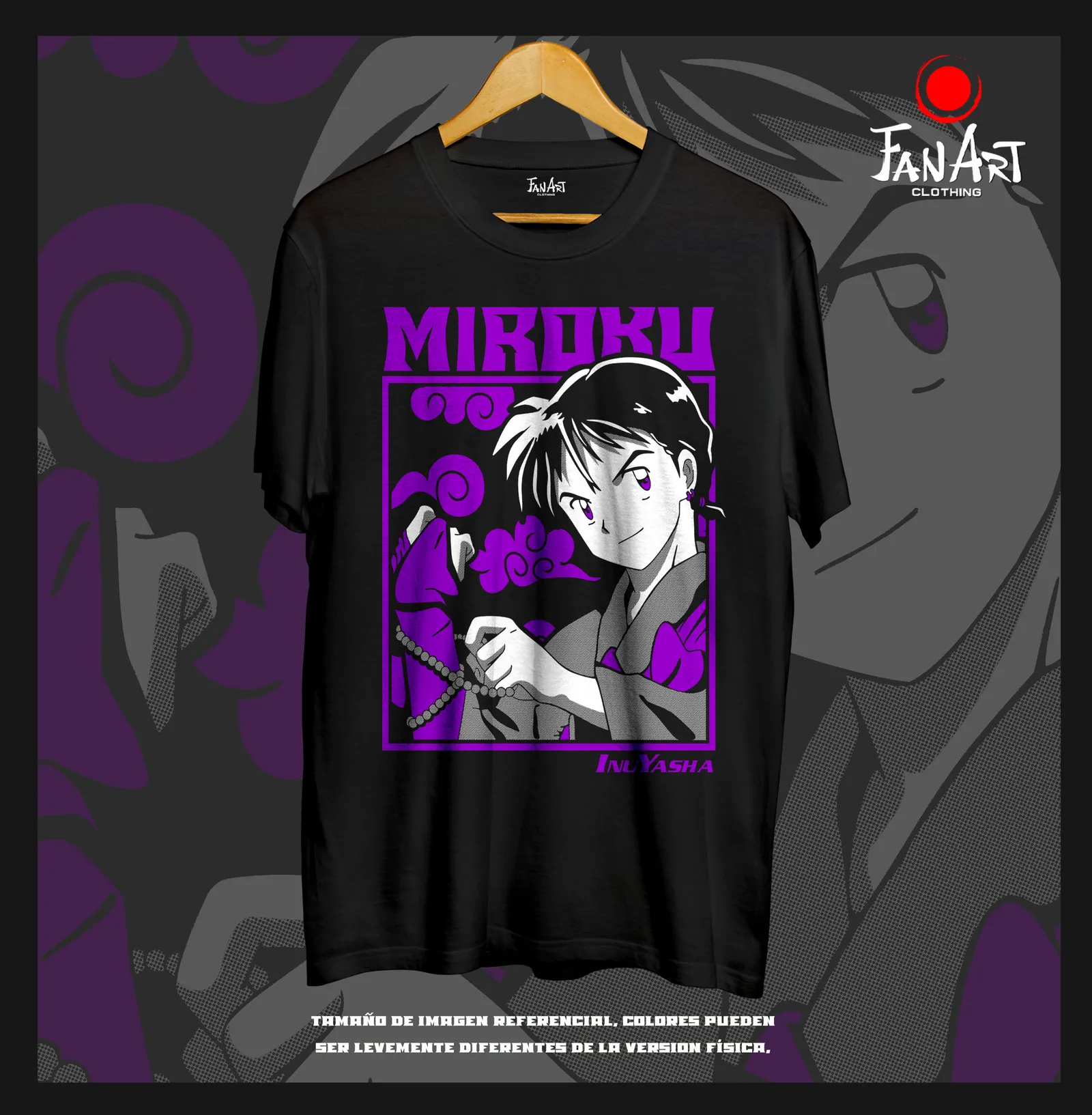 Polera Miroku — InuYasha