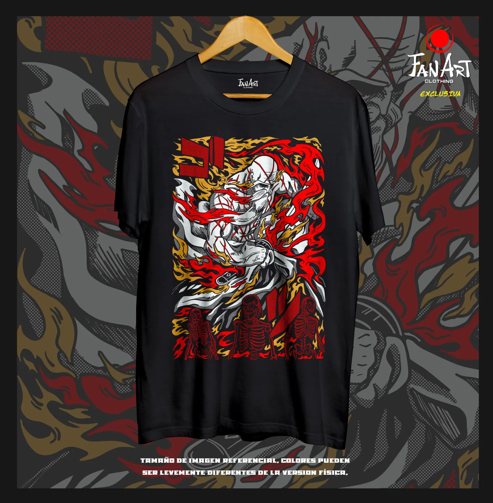 Polera Escanor — The Seven Deadly Sins