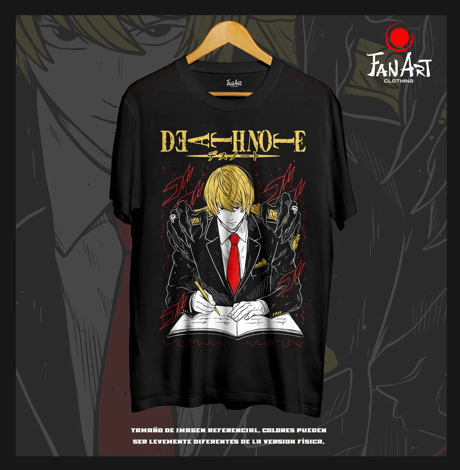 Polera Light Yagami — Death Note