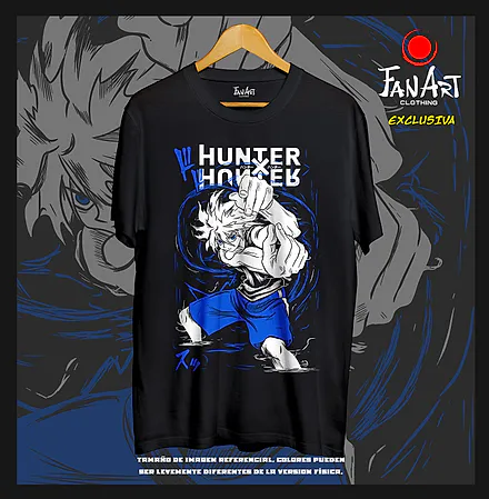 Polera Killua Zoldyck · Godspeed — Hunter x Hunter