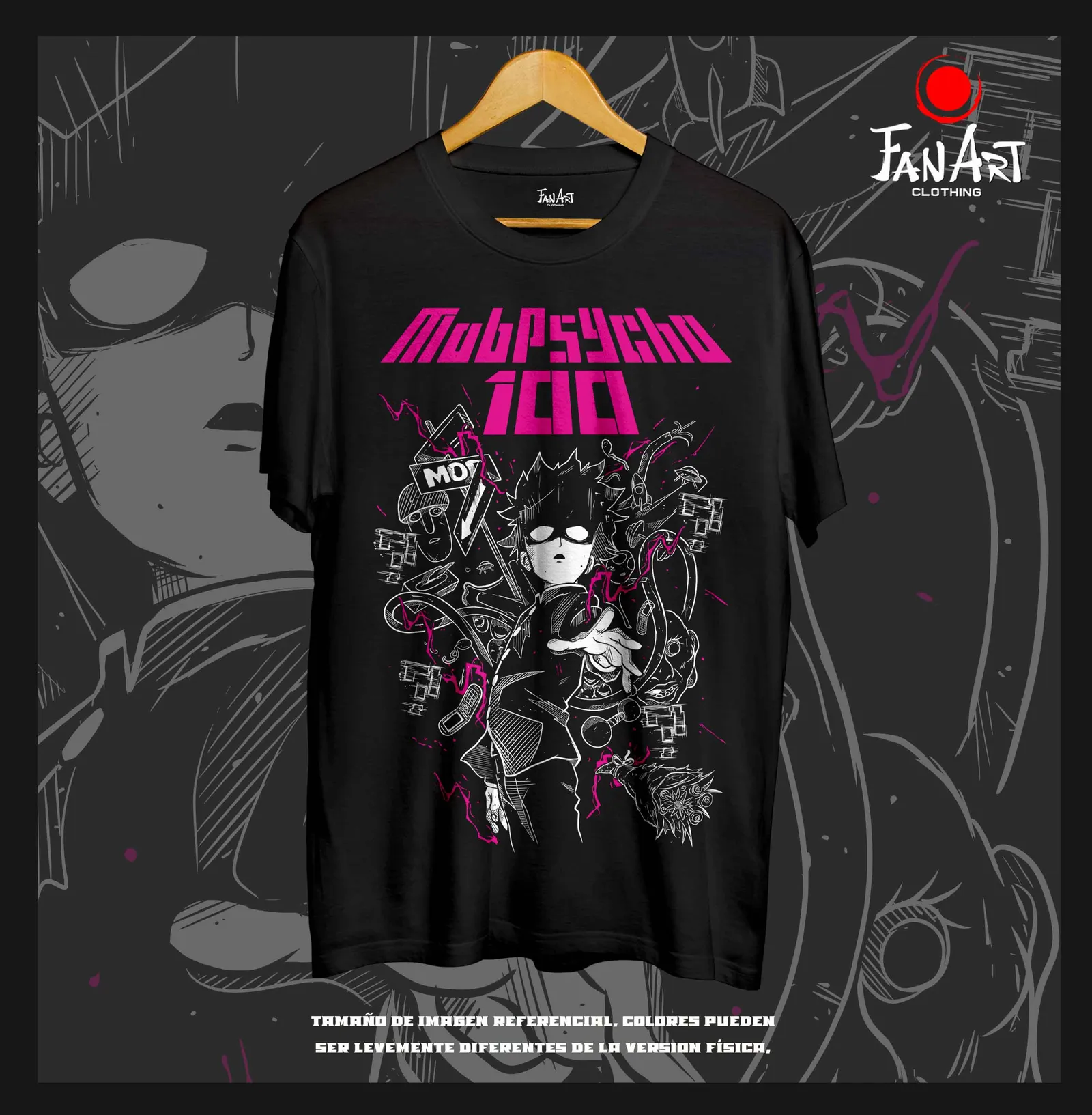 Polera Mob (Shigeo Kageyama) — Mob Psycho 100