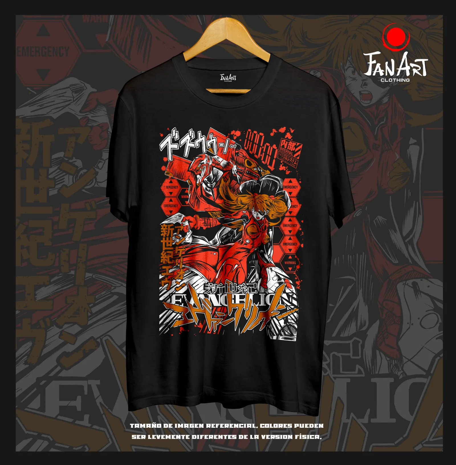 Polera Asuka Langley Soryu — Evangelion