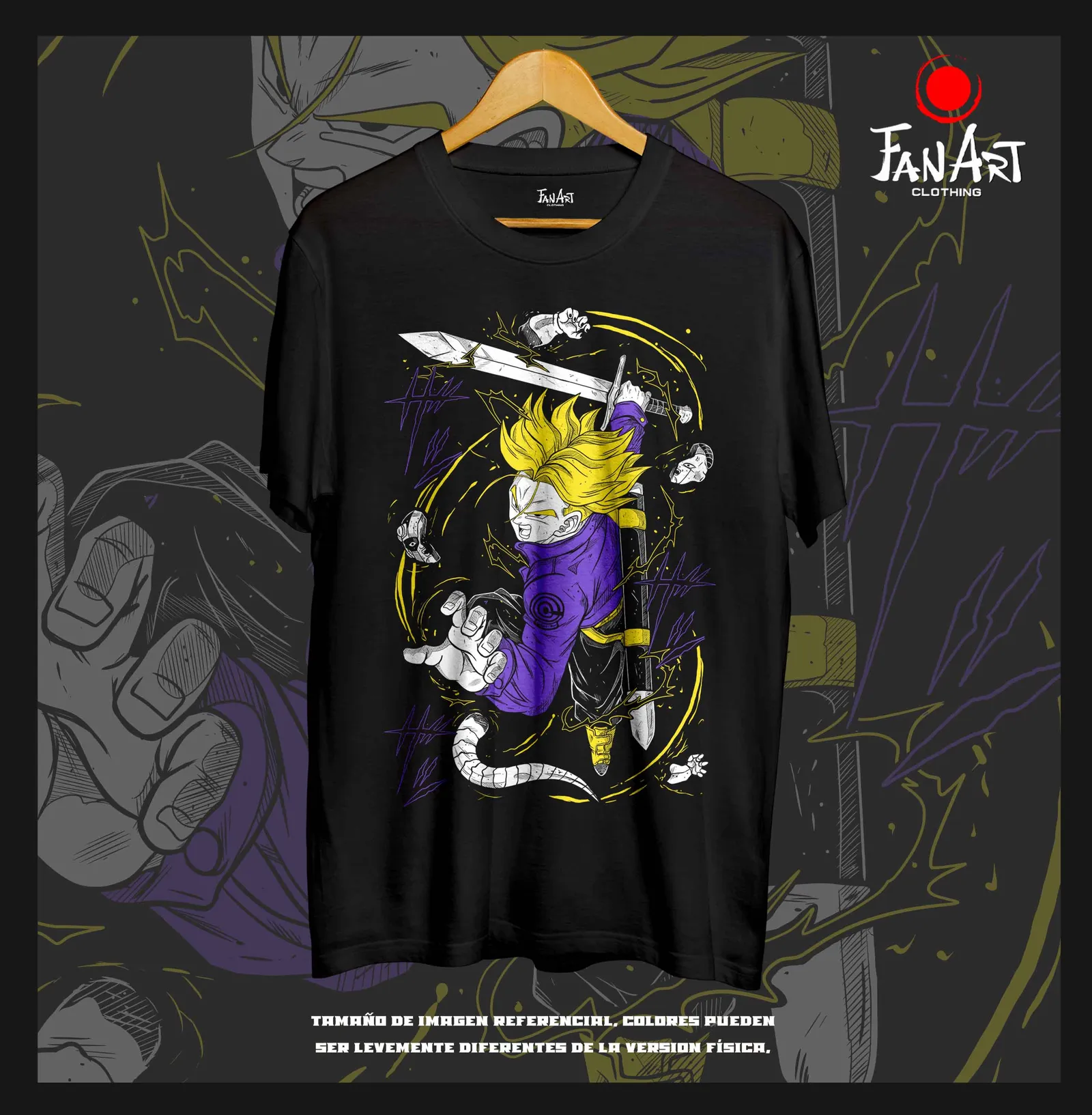 Polera Trunks — Dragon Ball