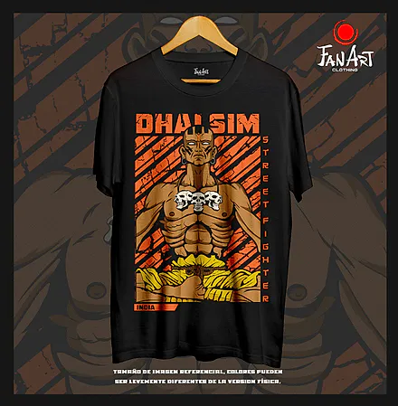 Polera Dhalsim — Street Fighter