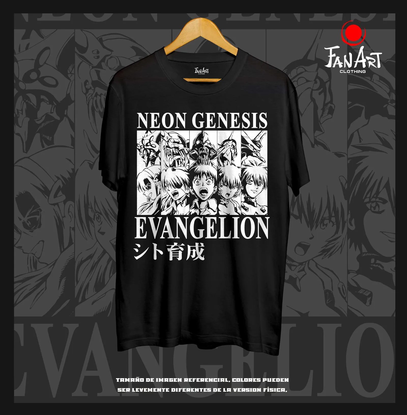 Polera Elenco — Evangelion