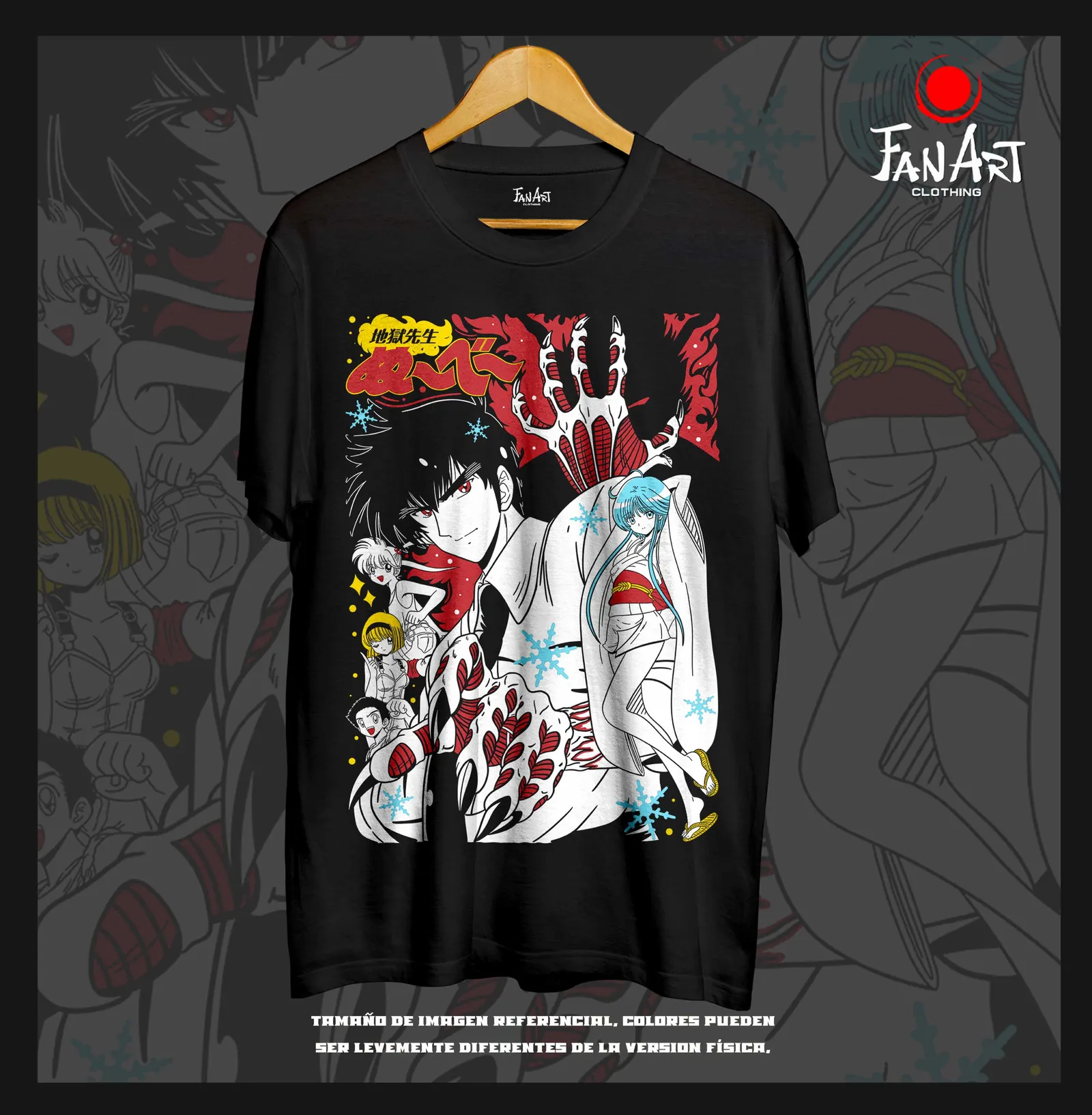 Polera Nube y Yukime — Jigoku Sensei Nube