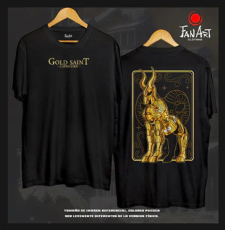 Polera Capricornio (Cloth Dorado) — Saint Seiya