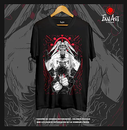 Polera Mahoraga y Megumi Fushiguro — Jujutsu Kaisen