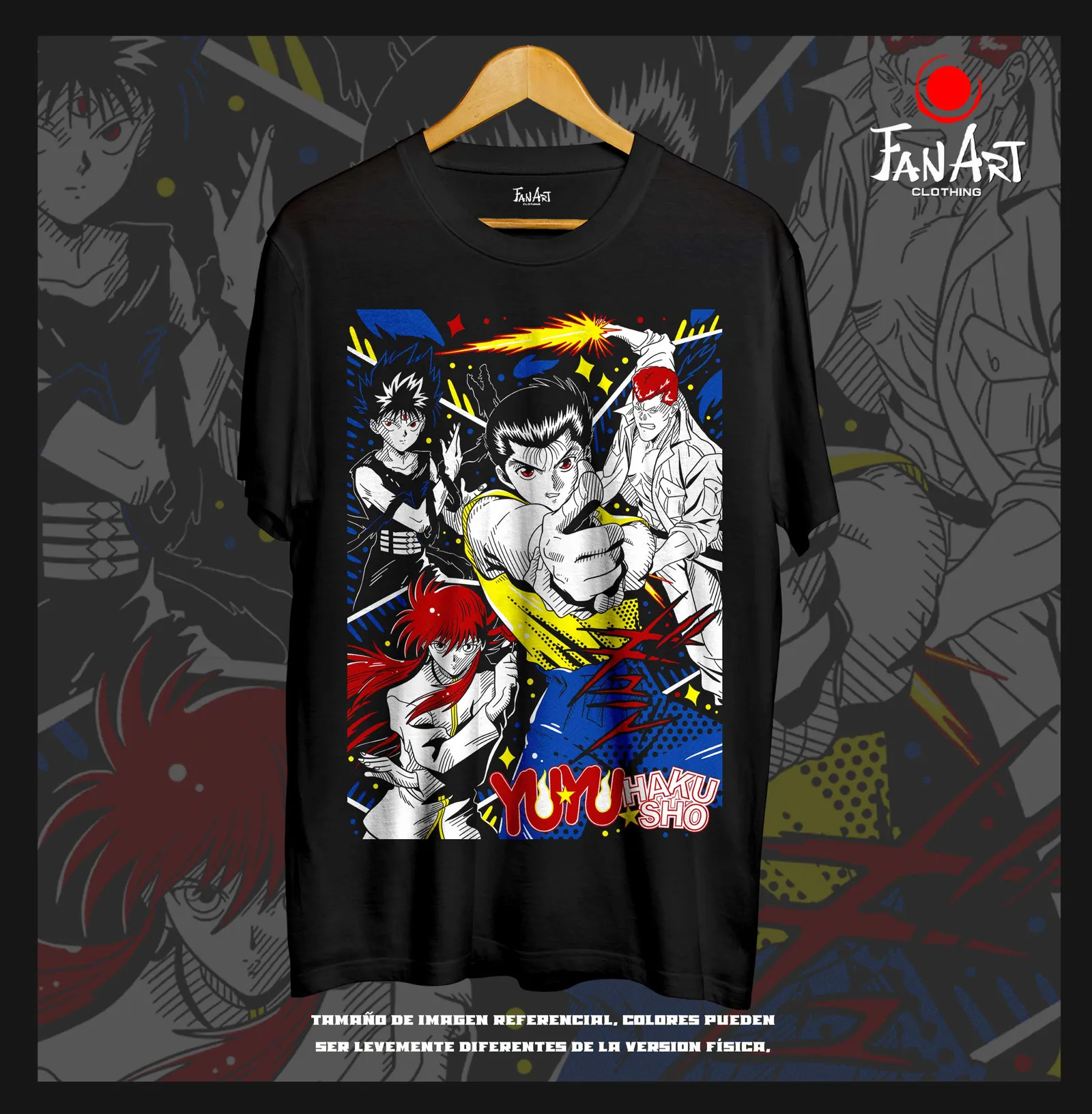 Polera Elenco — Yu Yu Hakusho