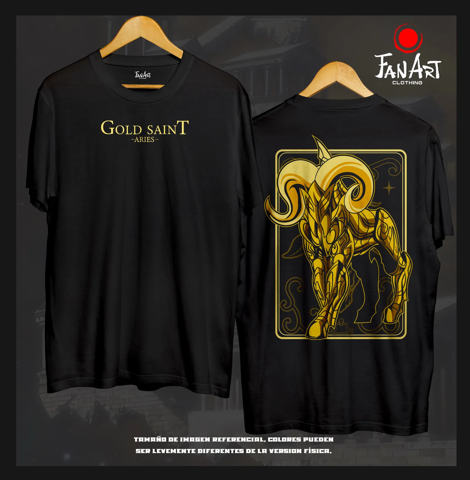 Polera Aries (Cloth Dorado) — Saint Seiya