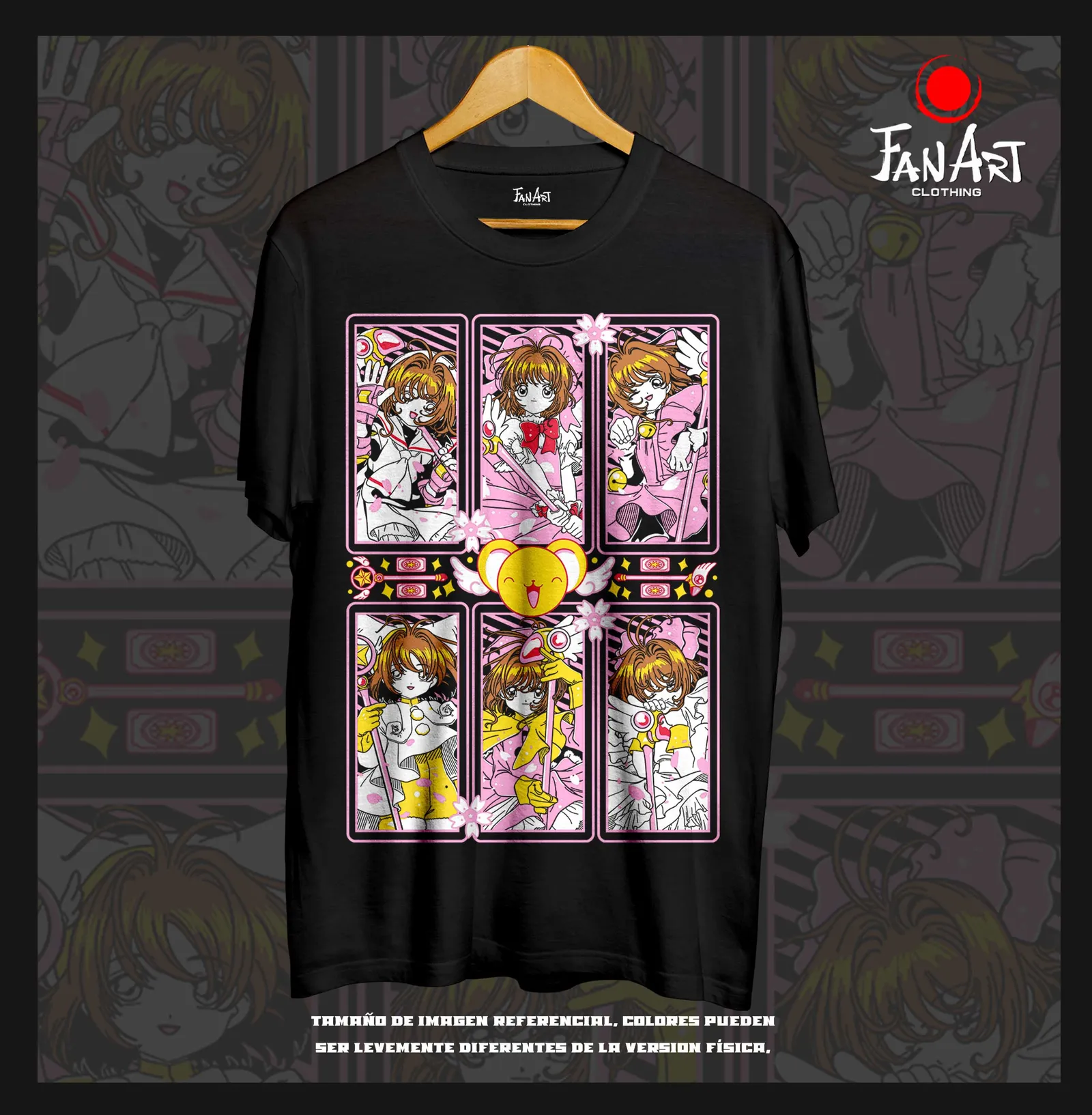 Polera Sakura Kinomoto y Kero · Seis trajes distintos — Cardcaptor Sakura