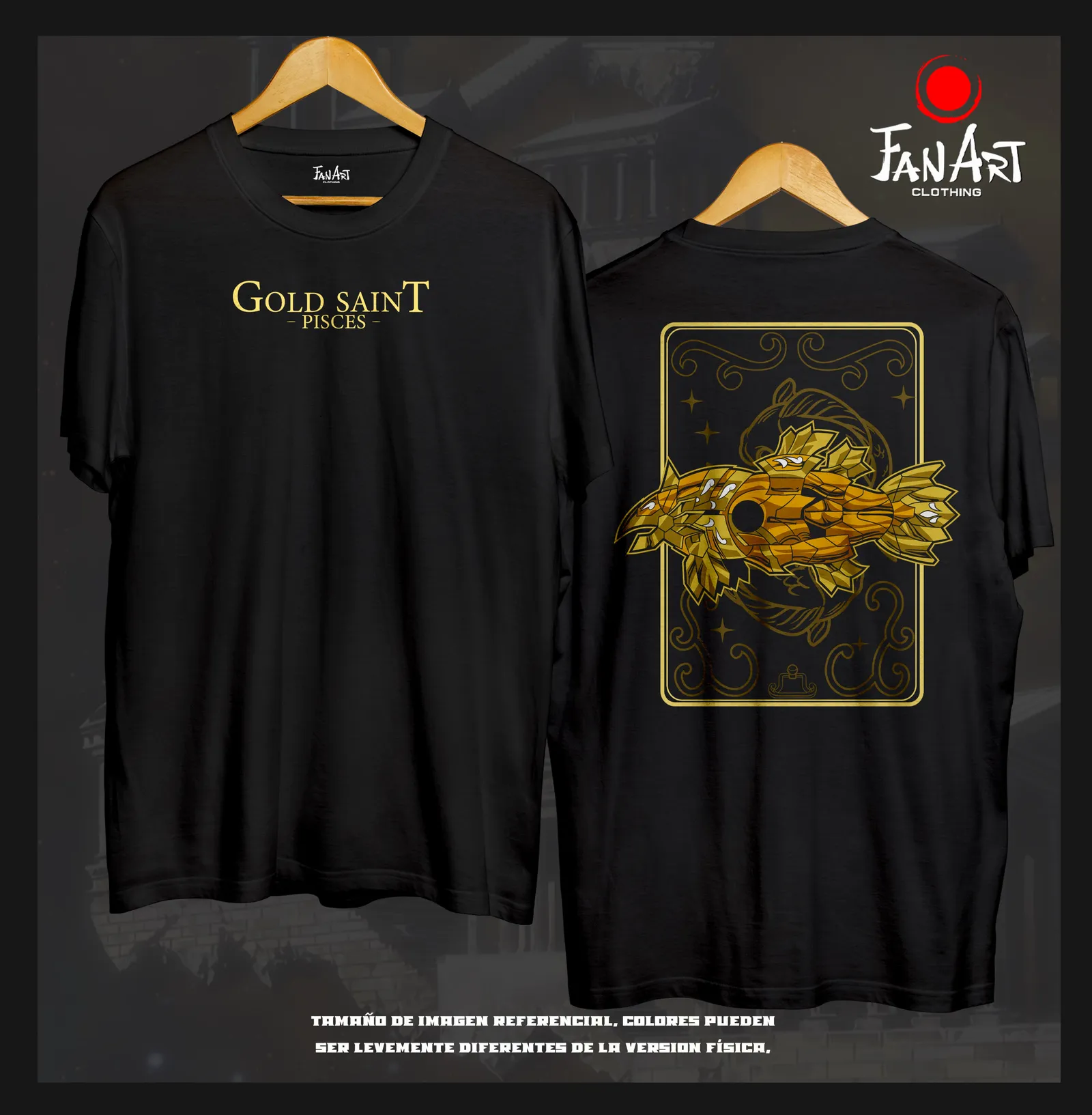 Polera Caballero Dorado de Piscis — Saint Seiya