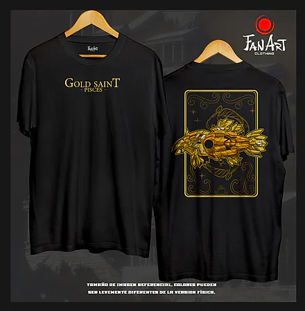 Polera Caballero Dorado de Piscis — Saint Seiya