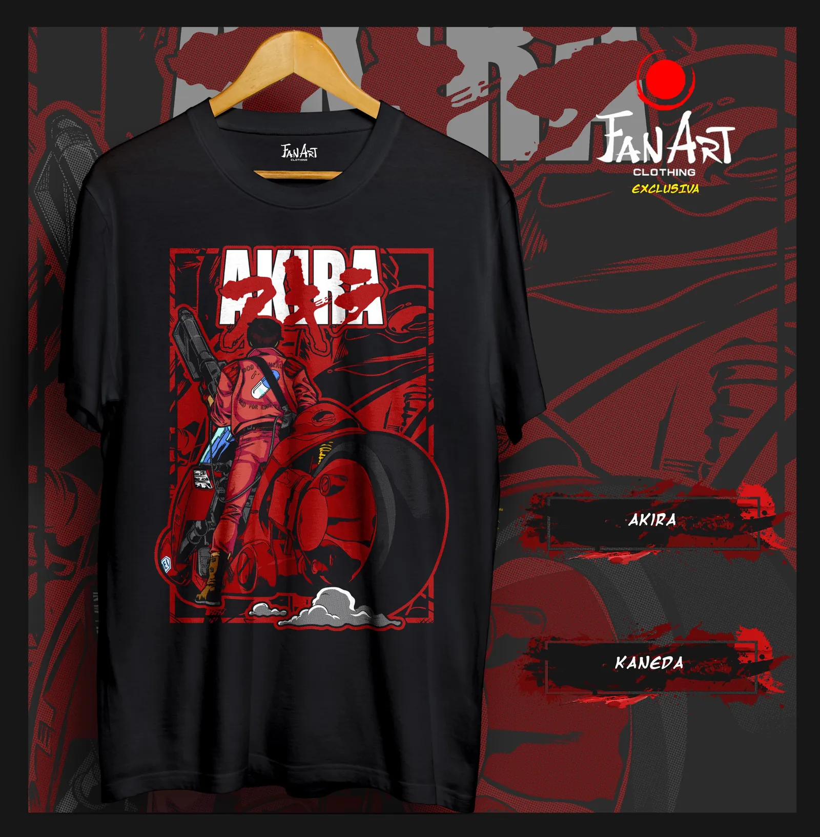 Polera Kaneda · motosierra — Akira