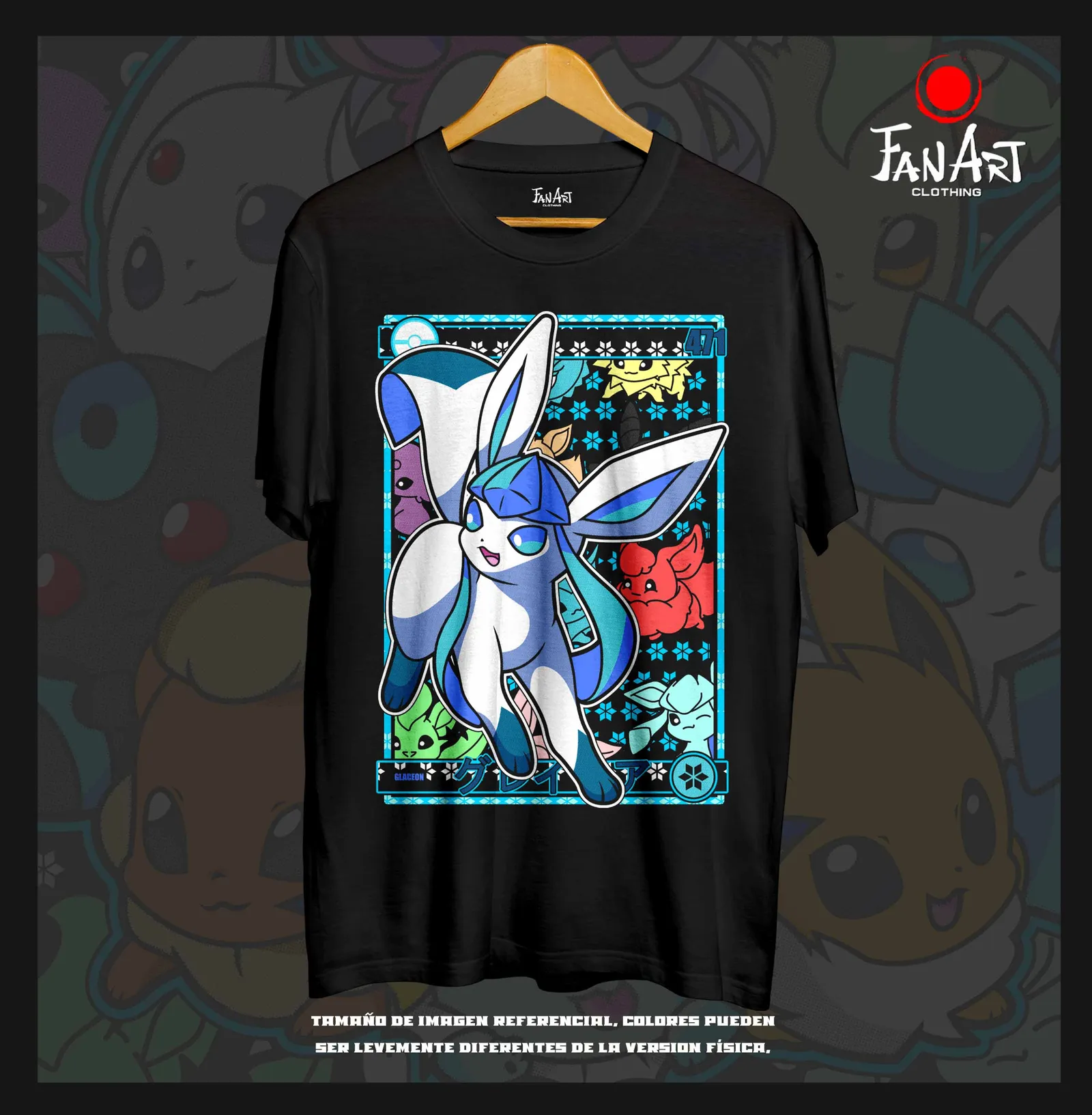 Polera Glaceon — Pokémon