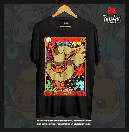 Polera Flareon — Pokémon