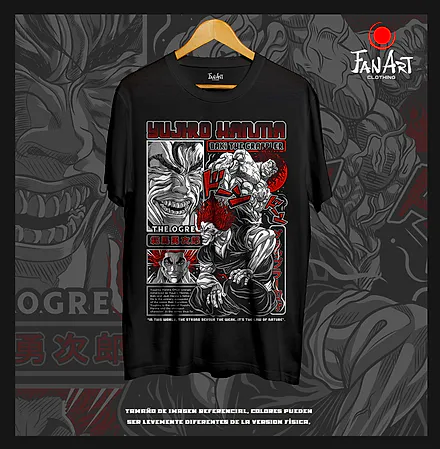 Polera Yujiro Hanma — Baki