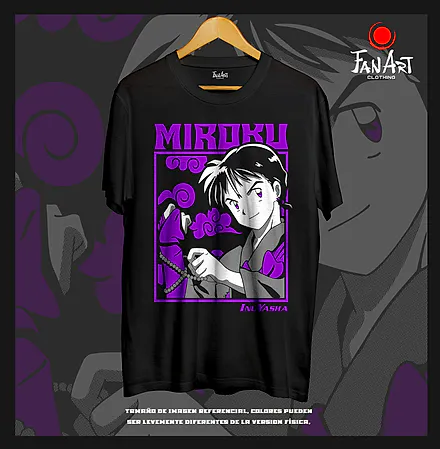 Polera Miroku — InuYasha