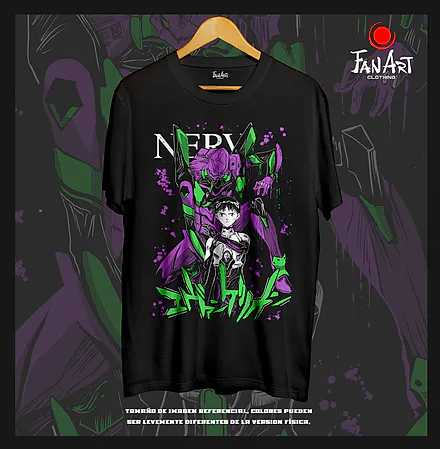 Polera Shinji Ikari — Evangelion