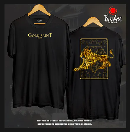 Polera Leo (Cloth Dorado) — Saint Seiya