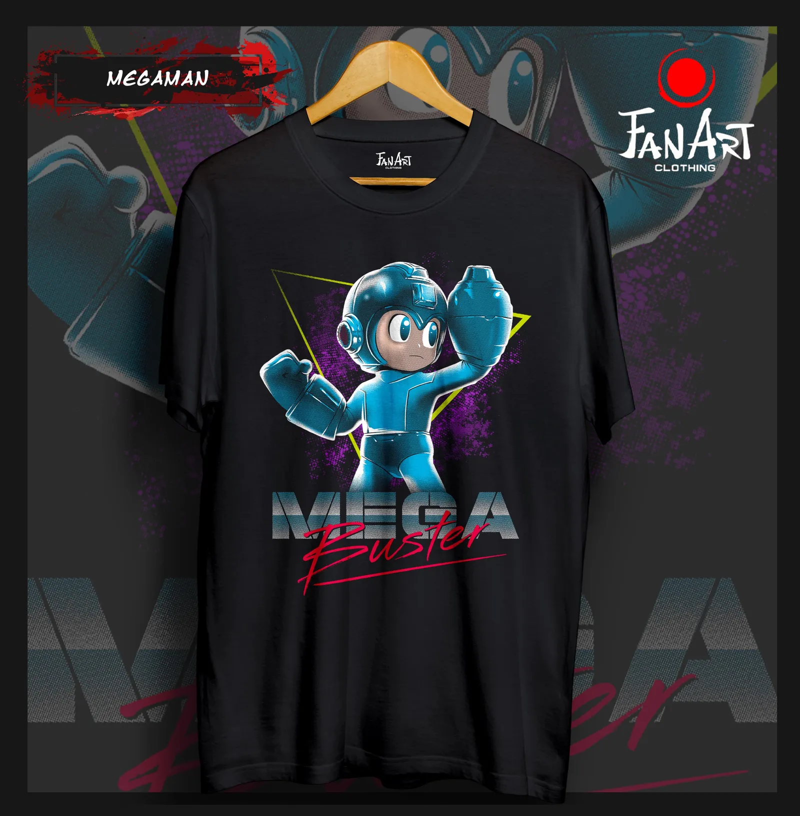 Polera Mega Man — Megaman
