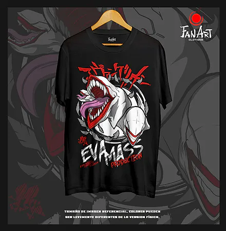 Polera Evas de producción en masa — Evangelion