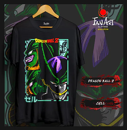 Polera Cell — Dragon Ball