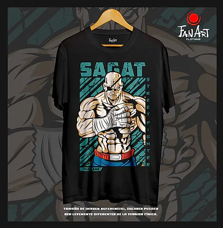 Polera Sagat — Street Fighter