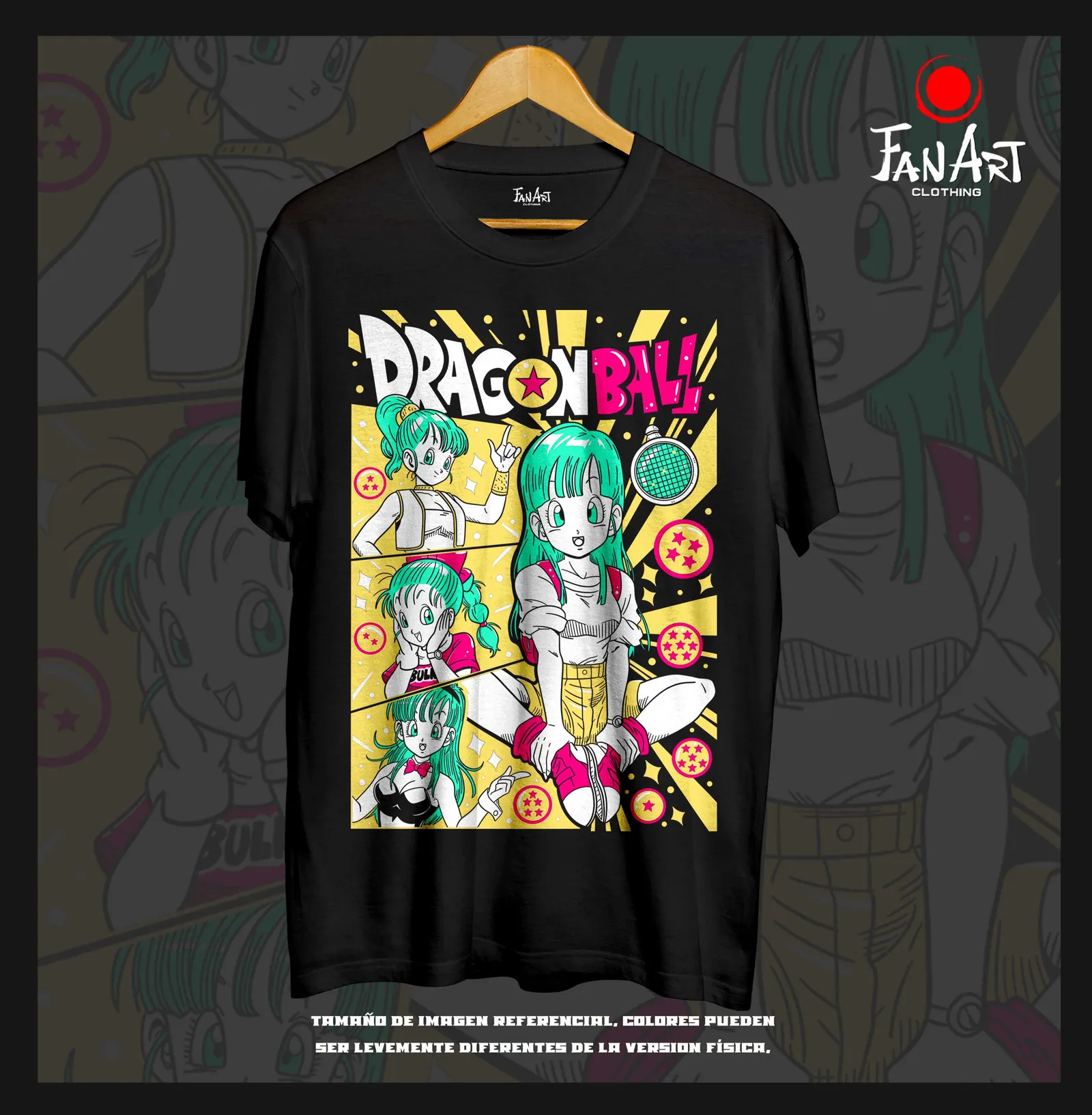 Polera Bulma — Dragon Ball