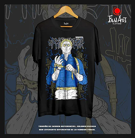 Polera Kento Nanami · Reloj de horas extra — Jujutsu Kaisen