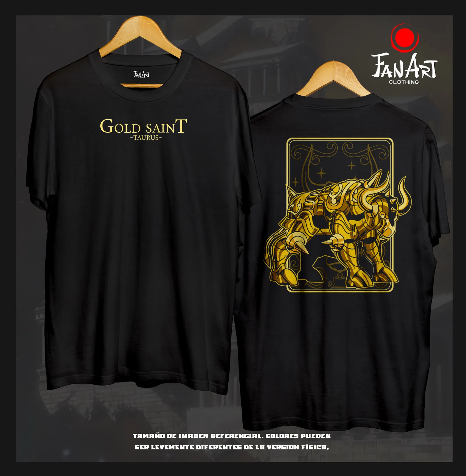 Polera Caballero Dorado de Tauro — Saint Seiya