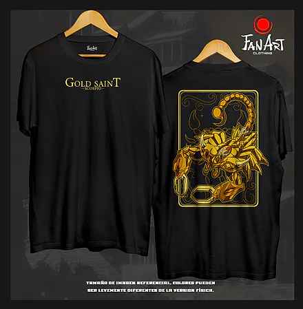 Polera Escorpio (Cloth Dorado) — Saint Seiya