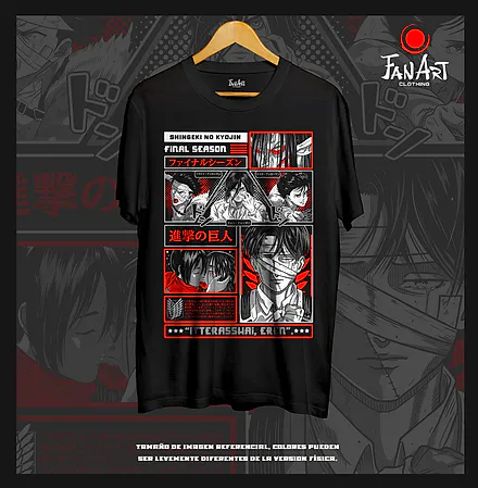 Polera Elenco · Final Season — Shingeki no Kyojin