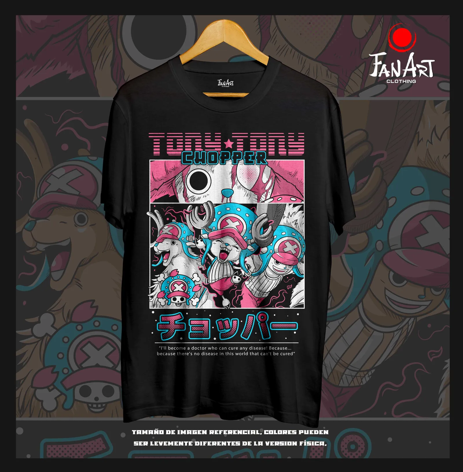 Polera Tony Tony Chopper · Varias formas — One Piece
